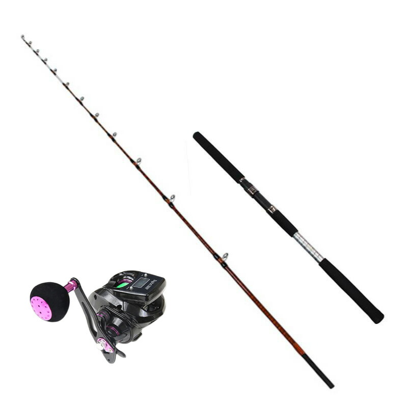 多様なターゲット狙いに！solfiestaLOBO STICK X 195-5＆デジタルリールセット（ori-funeset059）｜solfiesta グラスソリッド船竿 LOBO STICK X 195-5（100〜180号） ｜ショートロッド 船竿 入門用 船 竿 船竿 両軸リール カウンター付き 楽天市場】多様なターゲット狙いに！solfiestaLOBO STICK X 195-5＆