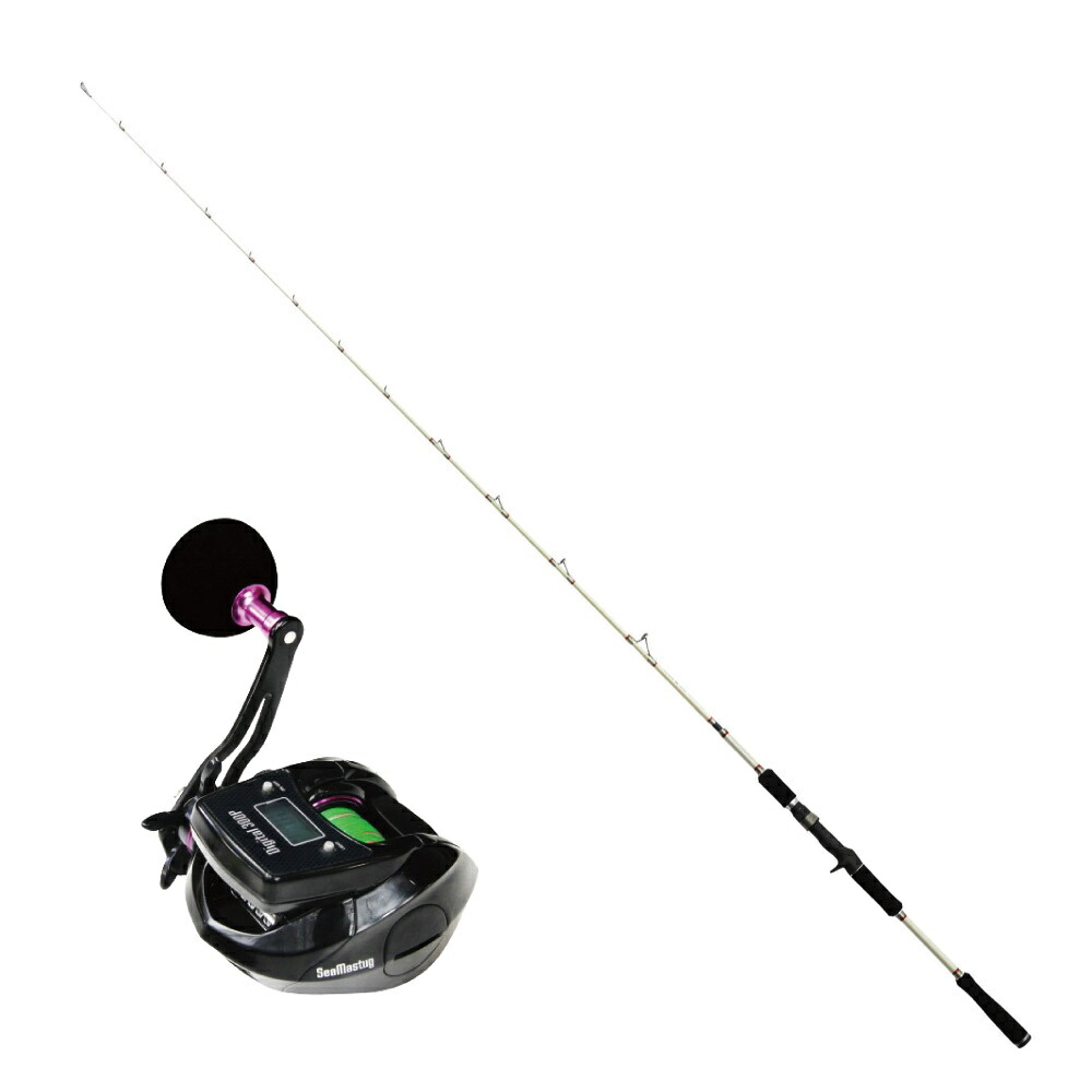 ライトゲームに最適 SP船FT500 S30-205 FujiSICガイド搭載 ライトゲームパイプシートタイプ ＆ SeaMastug Digital 300P PEライン2号200m付き(ori-funeset465)｜ライト五目 万能船竿 アジ釣り イサキ釣り 船メバル マダイ 釣り ライト泳がせ