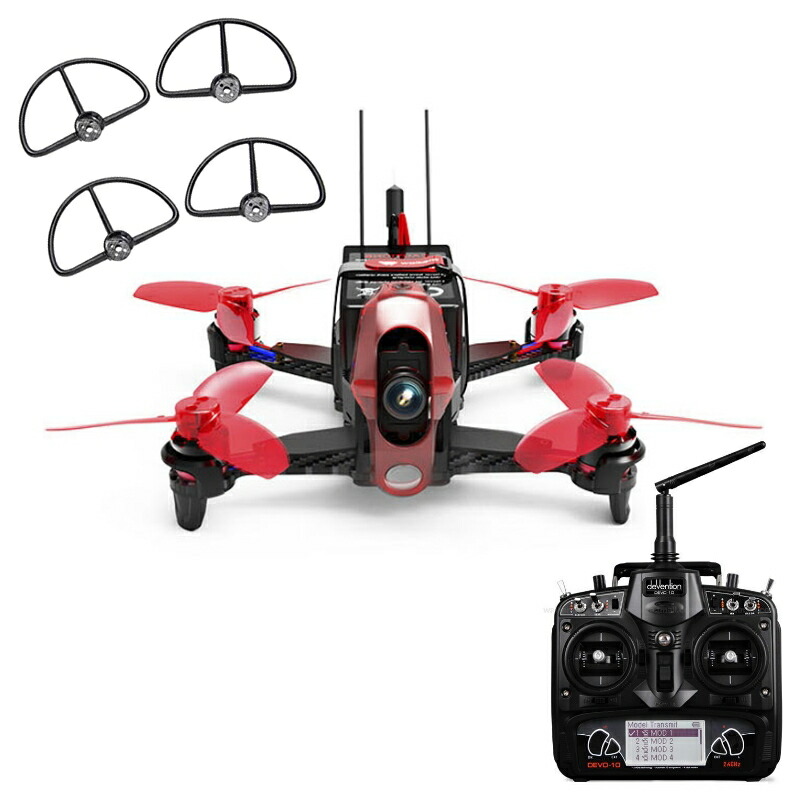 【プロポ電波法技適証明有】 日本語説明書付 WALKERA Rodeo 110 + DEVO10送信機 RTF セット プロペラガード付 (rodeo110-d10-g) | 国内在庫 ラジコン 初心者向け 屋内 FPV レーシング クアッド ドローン ワルケラ 純正 カメラ ブラシレスモーター 28,773円