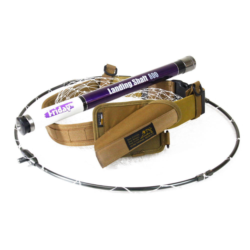 楽天市場】おり釣具 フライデー ランディングネット 500 タモ