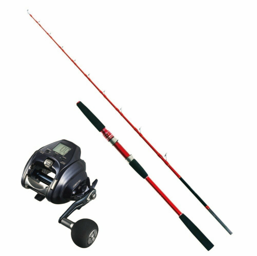 カーボン 船イカ竿 シーマスタッグ イカ直結160-150 ＆ ダイワ 25 レオブリッツ 400J セット (seamastug-set004)｜船釣り イカ釣り 直結釣り スルメイカ カーボンロッド 電動リール 電動 イカ 50,429円