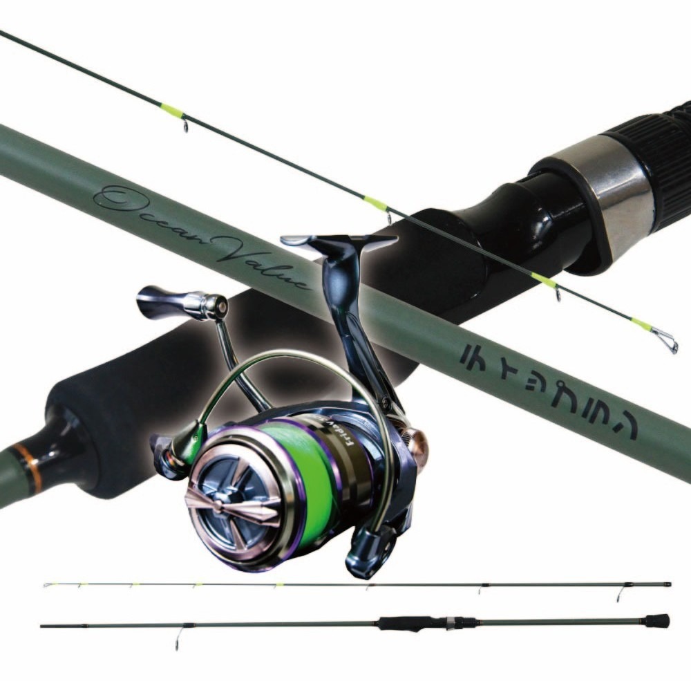 楽天市場】ワイヤード ティップラン 6.4fML＆ Bayspin ZX 2000S PE0.8