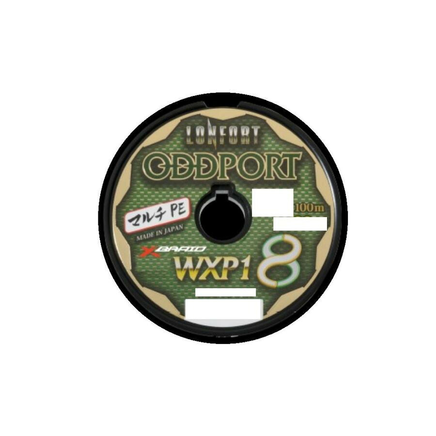 YGK ロンフォート オッズポート WXP1 8号 100m×8 (ygk-036117-8)｜船釣り PEライン 船釣り道糸 道糸 キャスティングゲーム ヒラマサ マグロ ヒラマサキャスティング マグロキャスティング GT GTキャスティング キハダキャスティング