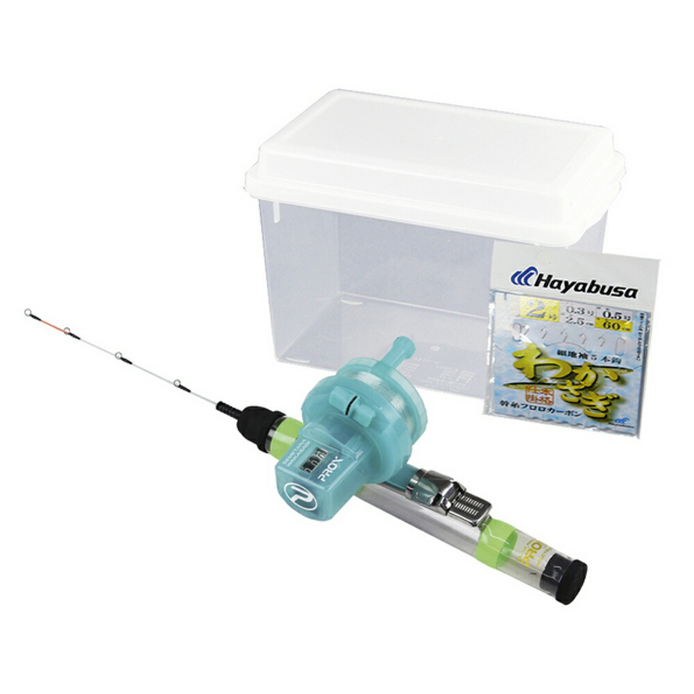 ワカサギロッドセット 楽天市場】PROX ワカサギスタートセットST (px931)｜わかさぎ ワカサギ