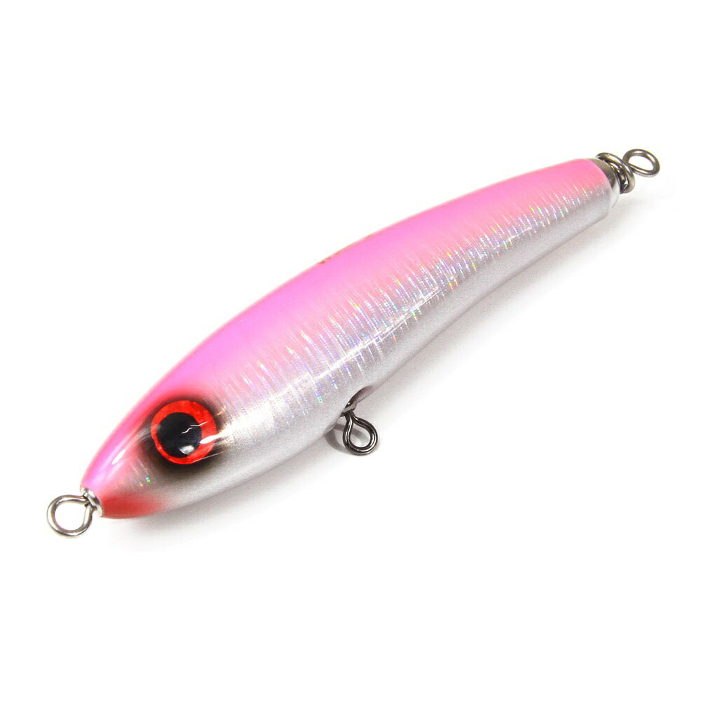 ワイルドギャンブラー 聖鷲 120S ピンク(wg-seiran120s-001) | ハンドメイド ウッドルアー ポッパー ルアー｜沖釣り本舗