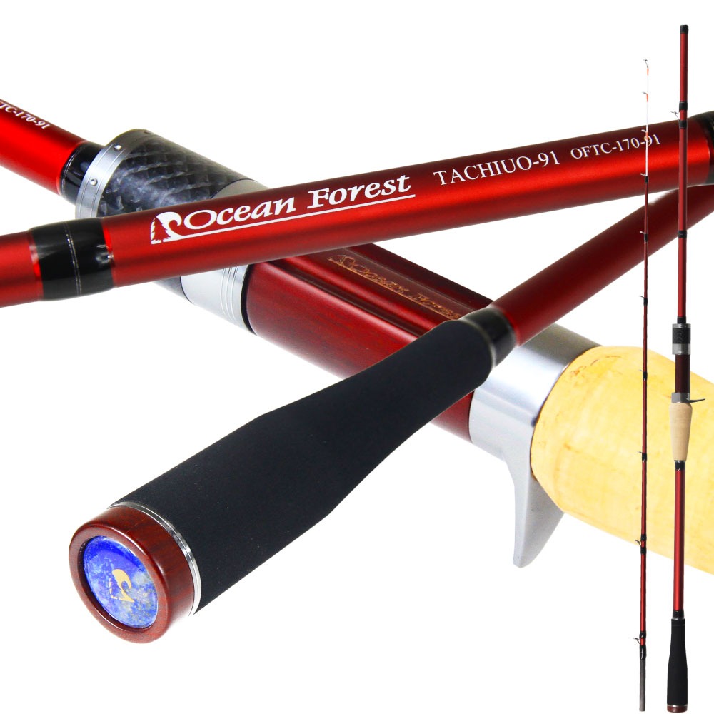 アウトレット OF-3 船タチウオ竿 オーシャンフォレスト TACHIUO OFTC-170-91(out-in-781169)｜船竿 専用竿 太刀魚 テンヤ タチウオ テンヤタチウオ 大型タチウオ 深場 おり釣具 オーシャンフォレスト