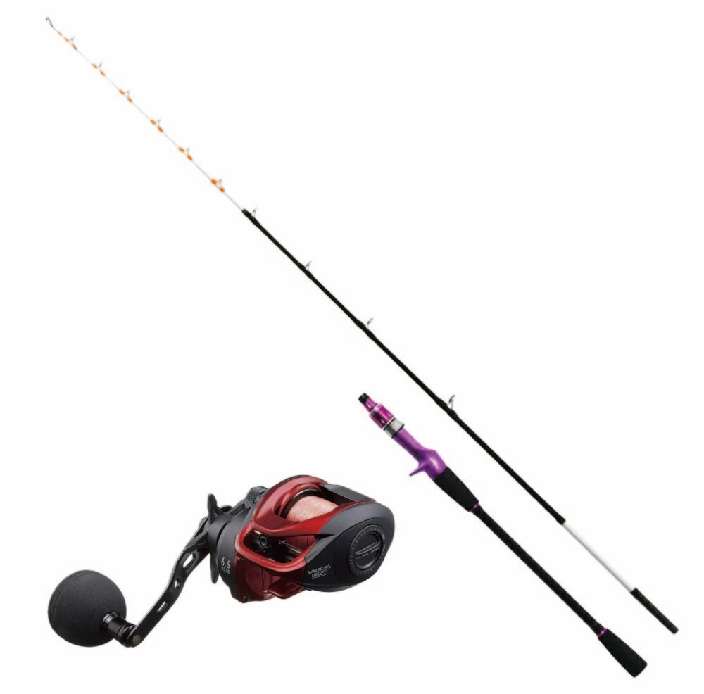 ゴクスペ ゴクエボリューション 船タコ165＆PROXバルトムBCオクトパス2 PE2-200付 R セット (ori-funeset1097)｜ゴクスペ ゴクエボリューション 沖釣り 船釣り タコ タコ釣り 船タコ 明石沖 東京湾 マダコ｜沖釣り本舗