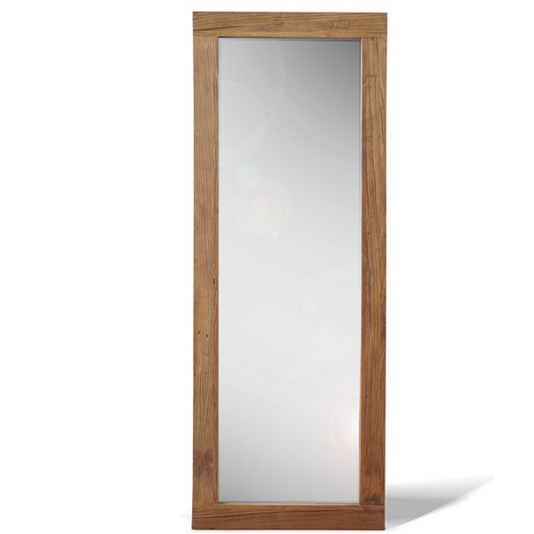 楽天市場】全身鏡 ミラー 姿見 ジャンボミラー 木製 チーク無垢