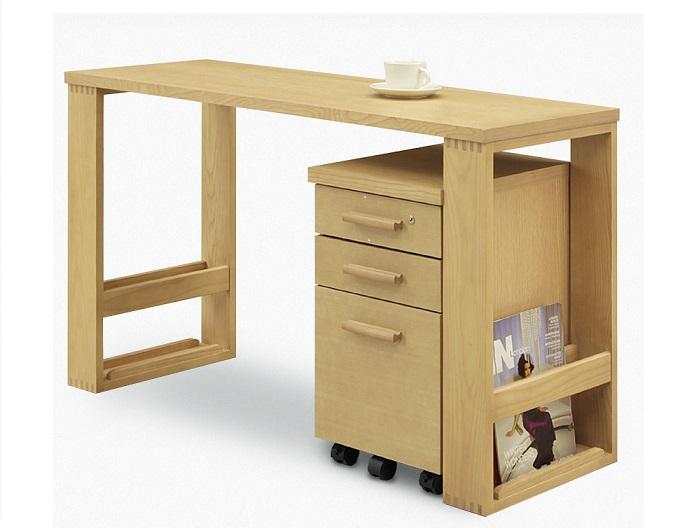 Okkagu Pc Desk Thin Desk Slim Desk Working Desk 120cm Simple Desk