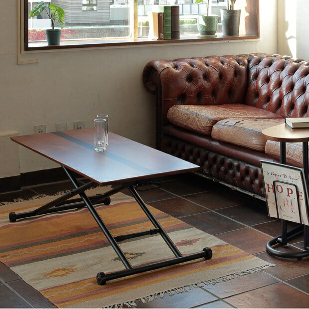 楽天市場】昇降 ダイニングテーブル 昇降テーブル 幅120cm