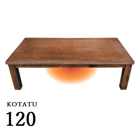 【じゅんじゅん】家具調テーブル 楽天市場】こたつテーブル 単品 ◇ 長方形 幅105cm奥行75cm 高さ