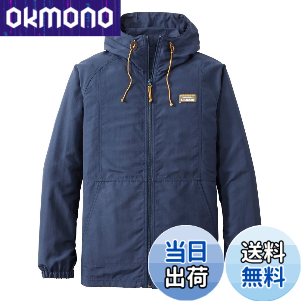 【貨物輸送無料】L.L.Bean(エルエルビーン) メンズ マウンテン・クラシック・フルジップ・ジャケット ジャパン・相応う 色：Nautical Navy、大きさ：M