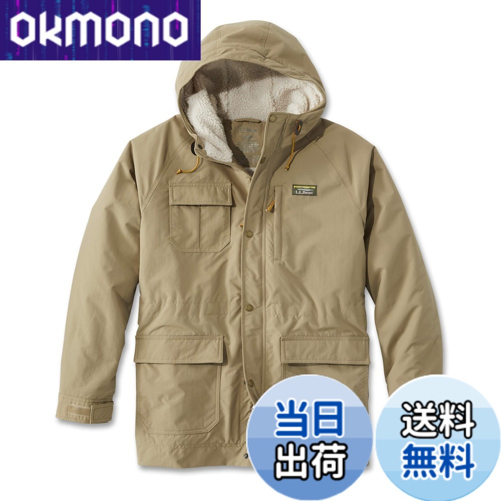 【貨物輸送無料】[エルエルビーン] メンズ ジャパン・相応う マウンテン・フリース・ラインド・パーカ ジャパン・相応う 色：Briar、大きさ：S