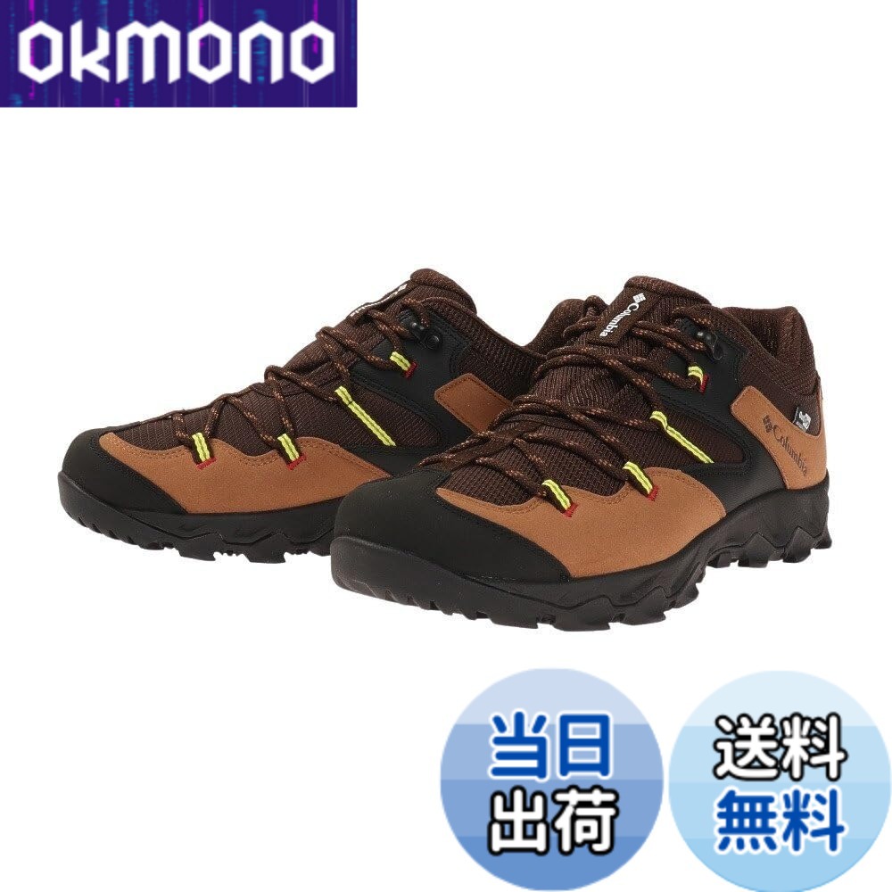 【貨物輸送無料】[Columbia] メンズ セイ赤ちょうちん ファイブ ファースト アウト素っ気ない SABER V LO OUTDRY 010 black bold orange 色：ベージュ、大きさ：25.0 珊