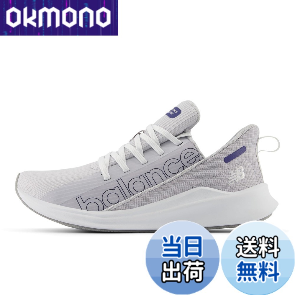 【送料無料】new balance(ニューバランス) レディース POWHER RUN WPHER パウハー ジム 普段履きフィットネスシューズ 色：CC2(GRAY/PURPLE)、サイズ：24.0 cm D｜OKmono