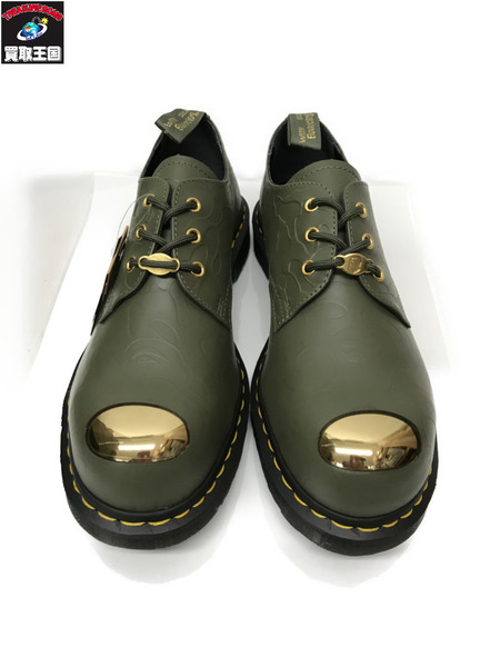 bape dr martens gold toe