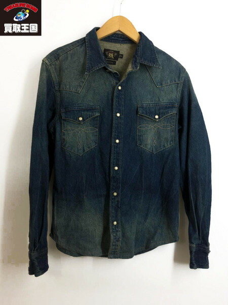 Sale 30 Off 楽天市場 Rrl デニム刺繍ウエスタンシャツ 中古 買取王国 楽天市場店 クリアランスバーゲン トップス カジュアルシャツ Mo Issa Com