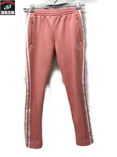 adidas sst track pants pink