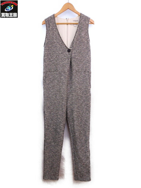 tweed overalls