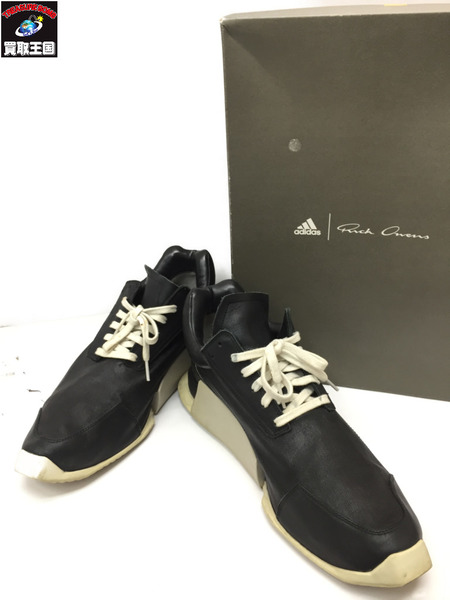 正規品質保証 Rick 28cm 中古 スニーカー レベルランナー アディダスオリジナルス リックオウエンス Adidas Owens Rashiastrologer Com