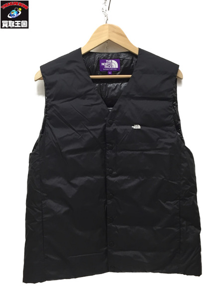 the north face purple label down vest