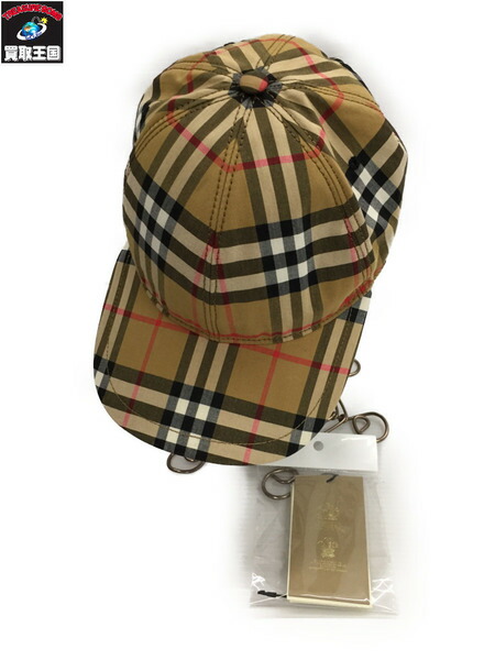 burberry check cap