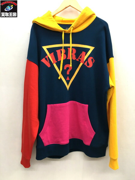 red blue and yellow hoodie