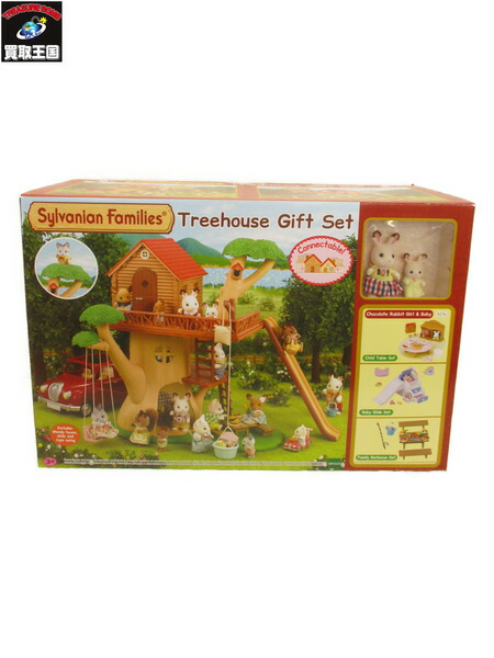 sylvanian families adventure tree house set