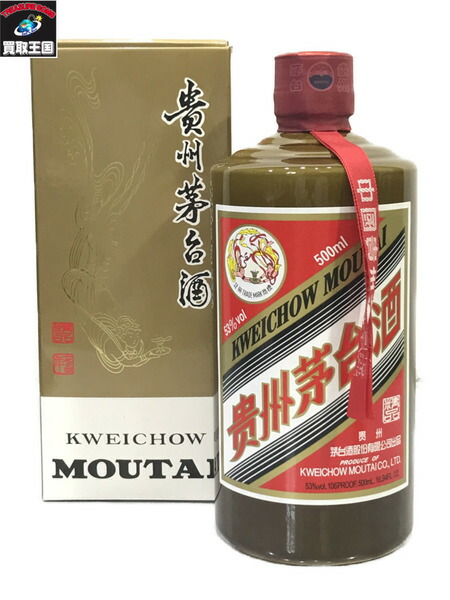 貴州茅台酒 マオタイ酒 アルコール度数53% 500ml 2007年 天女 白酒 希少！ 未開栓 2007年 貴州茅台酒 マオタイ酒 天女 ラベル 中国