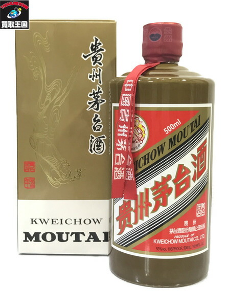 【新品未開栓】貴州茅台酒 MOUTAI マオタイ 白酒 中国酒(2024) 楽天市場】貴州茅台酒 マオタイ酒 MOUTAI 53度 500ml 中国 白酒