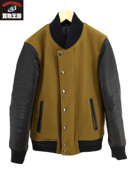 初回限定 Lounge Lizard レザー切替 スタジャン Thinsulate 茶 中古 買取王国 店 新規購入 Crystalchemical Com Ec