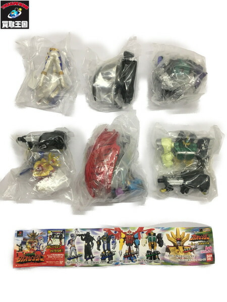 新品 カバヤ 勇者王ガオガイガー　ガオガイガーチョコ　全6種　セット 楽天市場】新品 カバヤ 勇者王ガオガイガー ガオガイガーチョコ