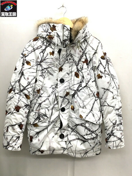 史上最も激安 コート ジャケット Parka ダウンジャケット ホワイト スノーカモ Xs 中古 Down ナノユニバース Ainodake Nyc キスニューヨークシティ 西川ダウン Nishikawa Kith Www Alidineinn Com Au