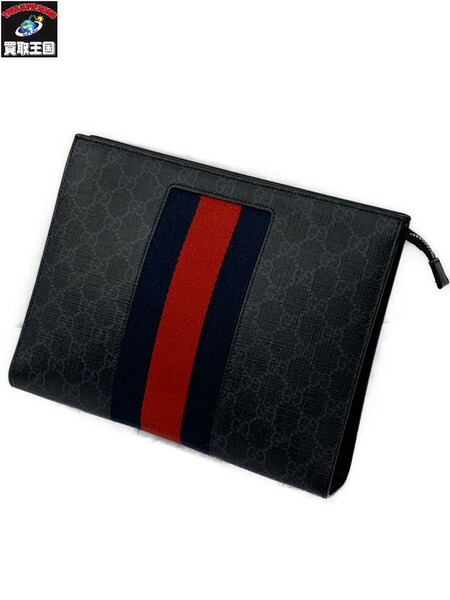 GUCCI グッチ GGスプリーム ブルームス クラッチバッグ 410807 GUCCI グッチ GGスプリーム ブルームス クラッチバッグ 410807
