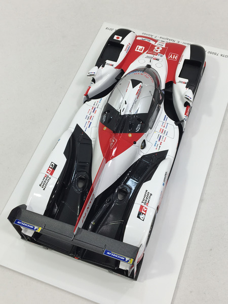 スパーク 1/18 トヨタ TS050 8 GAZOO 24h ルマン 2018 優勝 中古 