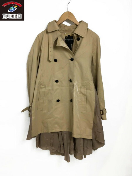 その他 Echantillon No 4 フレアトレンチコート 中古 激安正規品 その他 Echantillon No 4 フレアトレンチコート 中古 激安正規品
