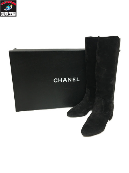 楽天市場】CHANEL High Boots ロング ブーツ ココマーク