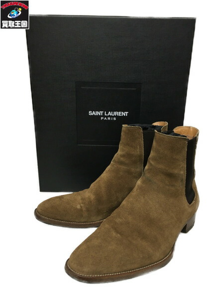 Saint Laurent paris サイドゴアショートブーツ 楽天市場】SAINT LAURENT サンローラン チェルシーブーツ レザー