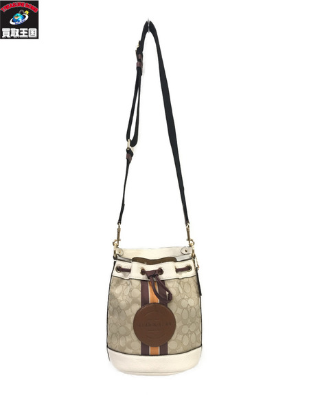 楽天市場】美品 コーチ COACH 巾着型 ショルダーバッグ 4905