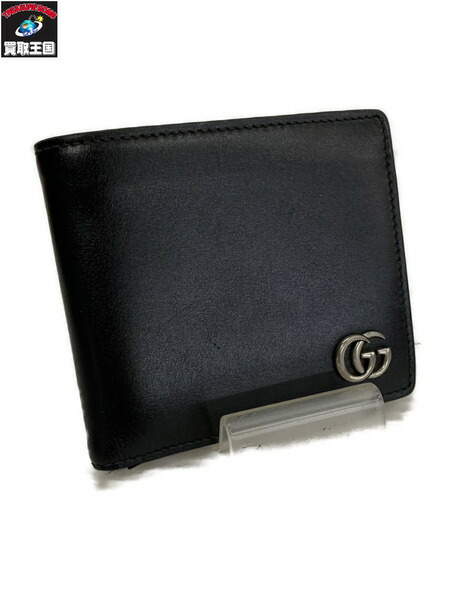 楽天市場】【財布】GUCCI グッチ GGマーモント 2つ折り財布 レザー