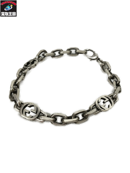 GUCCI SV925 インターロッキングG バングル シルバー925 GUCCI ［飯能本店］GUCCI グッチ SV925 インターロッキングG