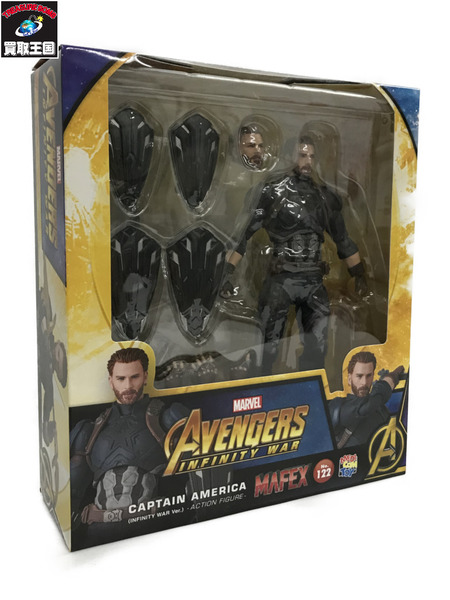 高い素材 MAFEX マフェックス No.122 CAPTAIN AMERICA INFINITY WAR