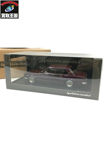 Ignition Model イグニッション モデル 1 18 日産 スカイライン 00gt R パープル 中古 Smederij Oisterwijk Nl