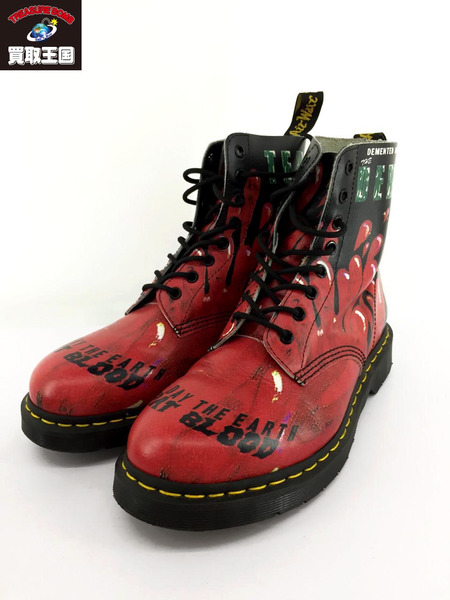 Dr Martens Pascal The Day The Earth Spat Blood ブーツ Uk8 中古 Mozago Com