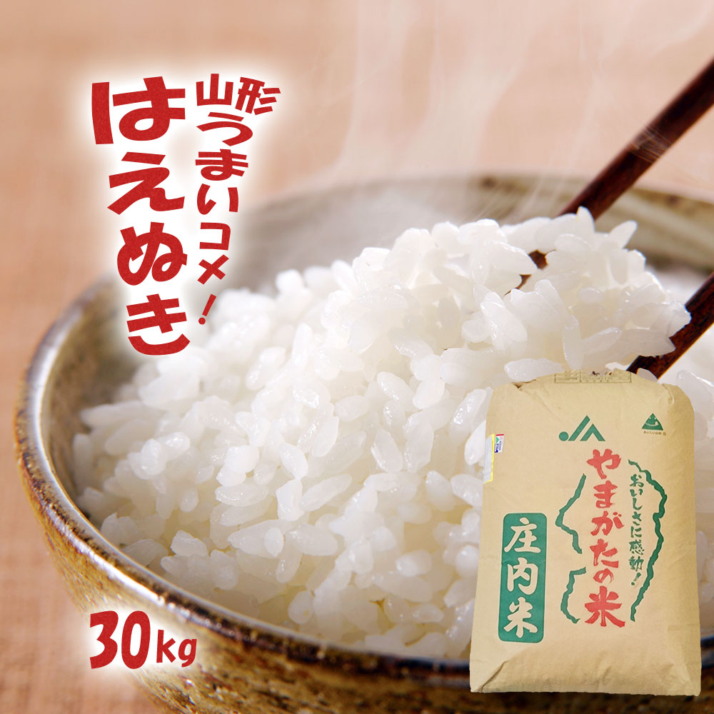 【楽天市場】山形県産 はえぬき 10kg 無洗米/白米/玄米 令和5