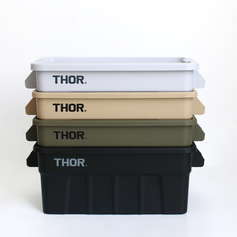 楽天市場】THOR[ソー]Large Totes With Lid DC 75L[コンテナボックス