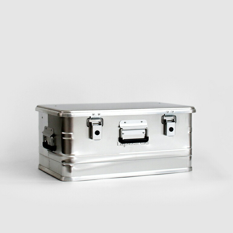 ALPOS ALUMINUM CONTAINER / with Lid - XS（29L） | Metal