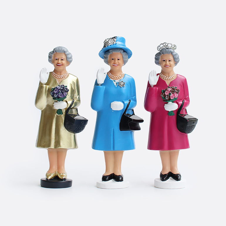 【Kikkerland】 Solar Queen ソーラークイーン Solar Queen Platinum Jubilee Edition – Kikkerland Design Inc