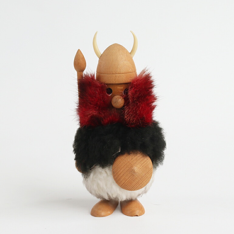 【マラソンP最大47倍】VINTAGE<br>DANISH WOODEN VIKING #20