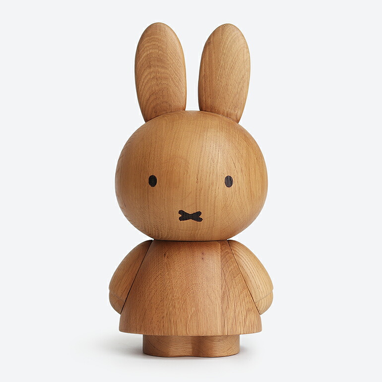 【マラソン★P最大47.5倍】BOYHOOD[ボーイフッド]Miffy Oak Large[ミッフィー インテリア オブジェ 人形 おもちゃ 木製 北欧雑貨 デンマーク 贈り物 プレゼント ギフト]｜CDC general store